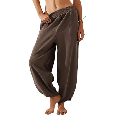 Bloomstead™ Women’s Wide Leg Palazzo Lounge Pants with Pockets