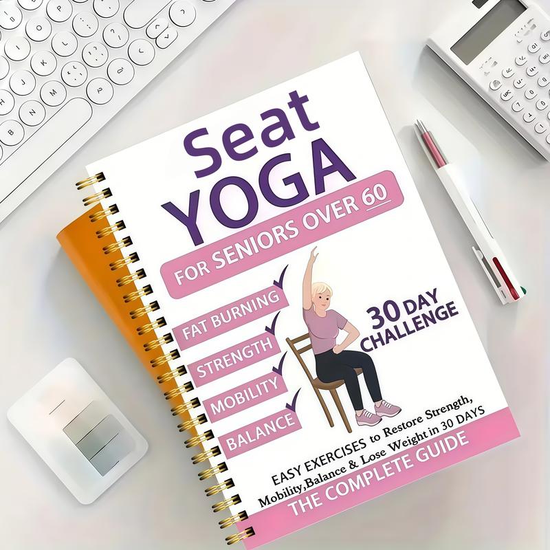 30-Day Chair Yoga Guide for Weight Loss & Flexibility