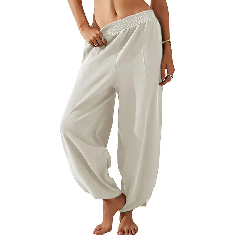 Bloomstead™ Women’s Wide Leg Palazzo Lounge Pants with Pockets