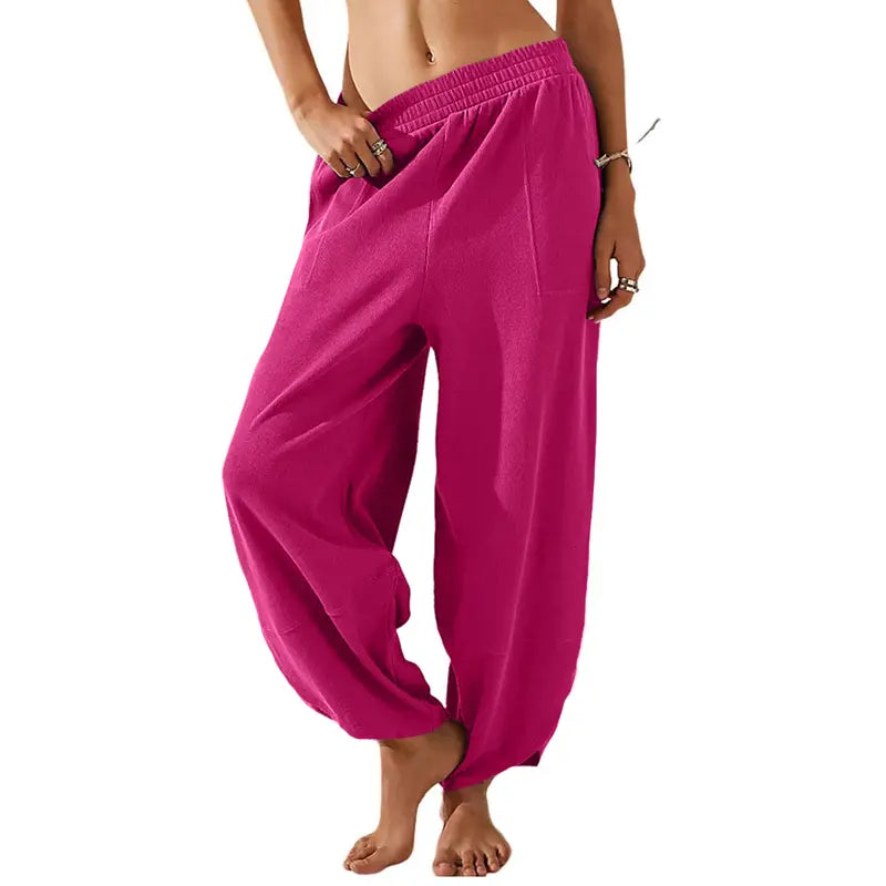 Bloomstead™ Women’s Wide Leg Palazzo Lounge Pants with Pockets