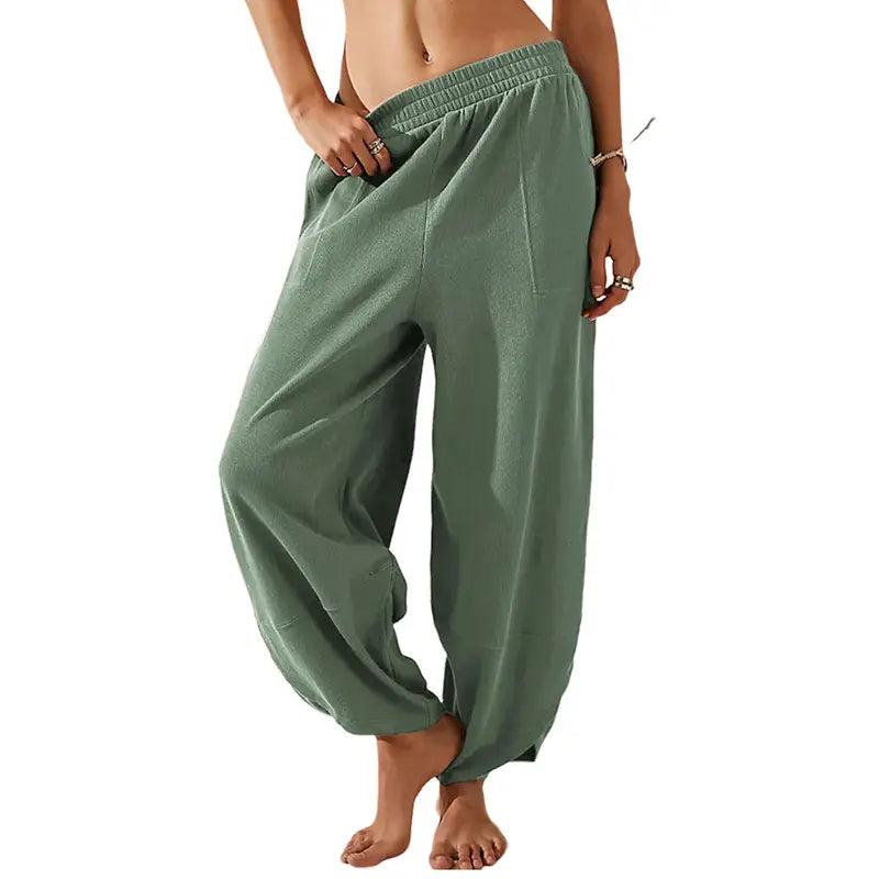 Bloomstead™ Women’s Wide Leg Palazzo Lounge Pants with Pockets